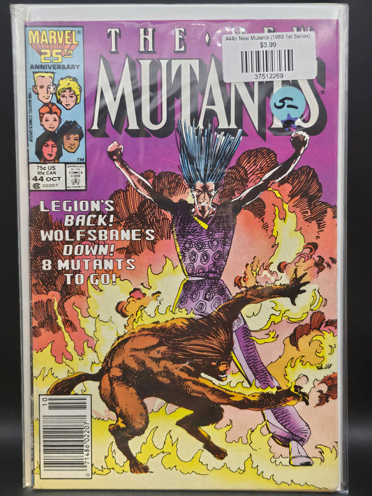 #44n New Mutants (1983 1st Series)