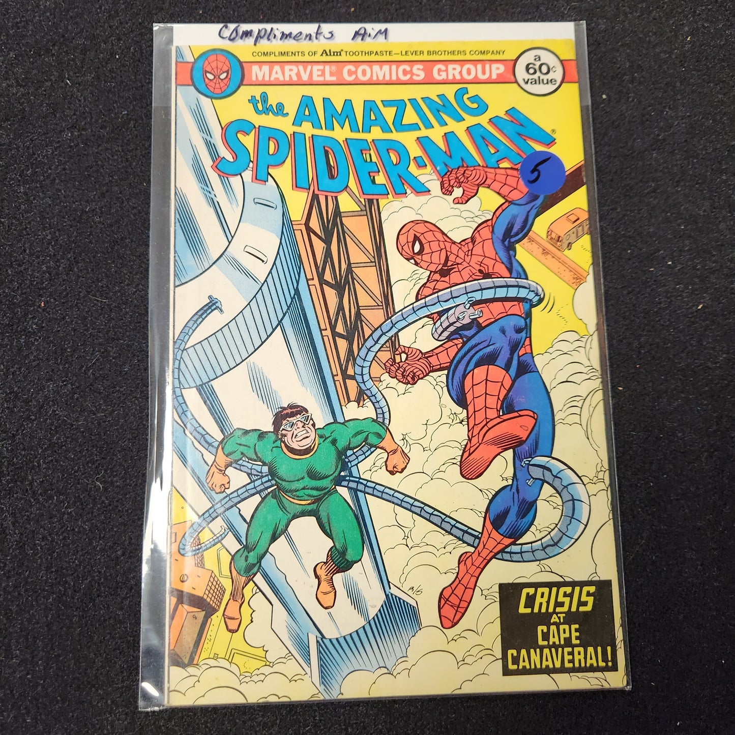 Amazing Spider-Man Aim Toothpaste Giveaway – Marvel Comics – (1980–1982) – Volume 1 – NN (#2)