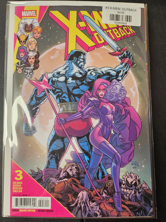 #3 X-MEN: OUTBACK
