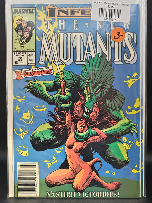 #72n New Mutants (1983 1st Series)
