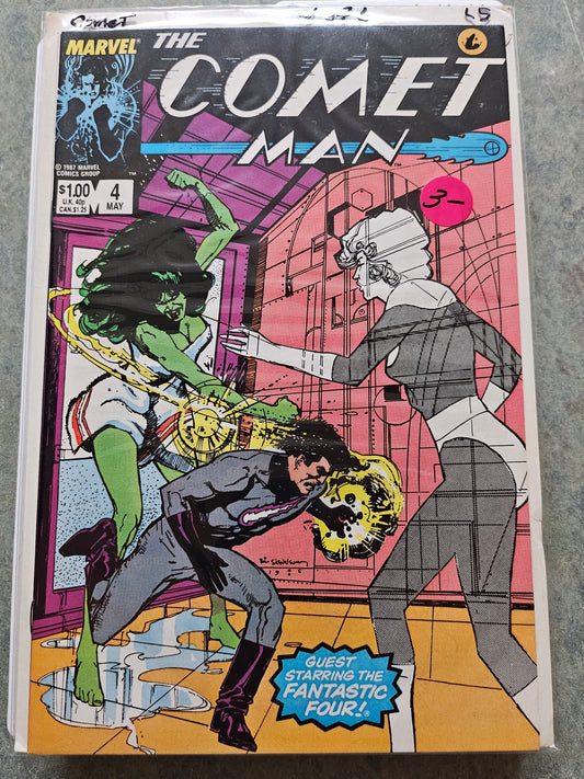 101.103 – Comet Man - #4 of 5 -(LS) limited series -1987