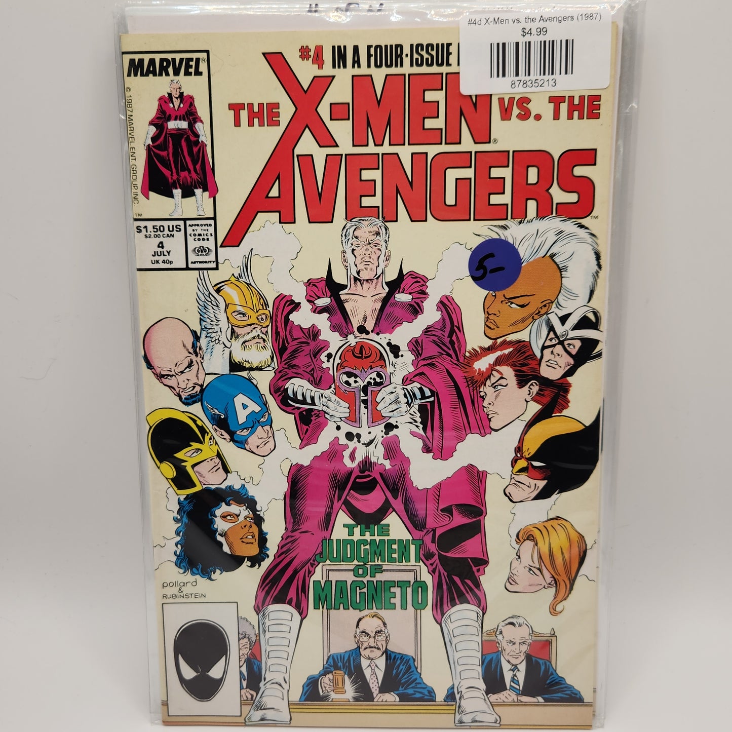 #4d X-Men vs. the Avengers (1987)