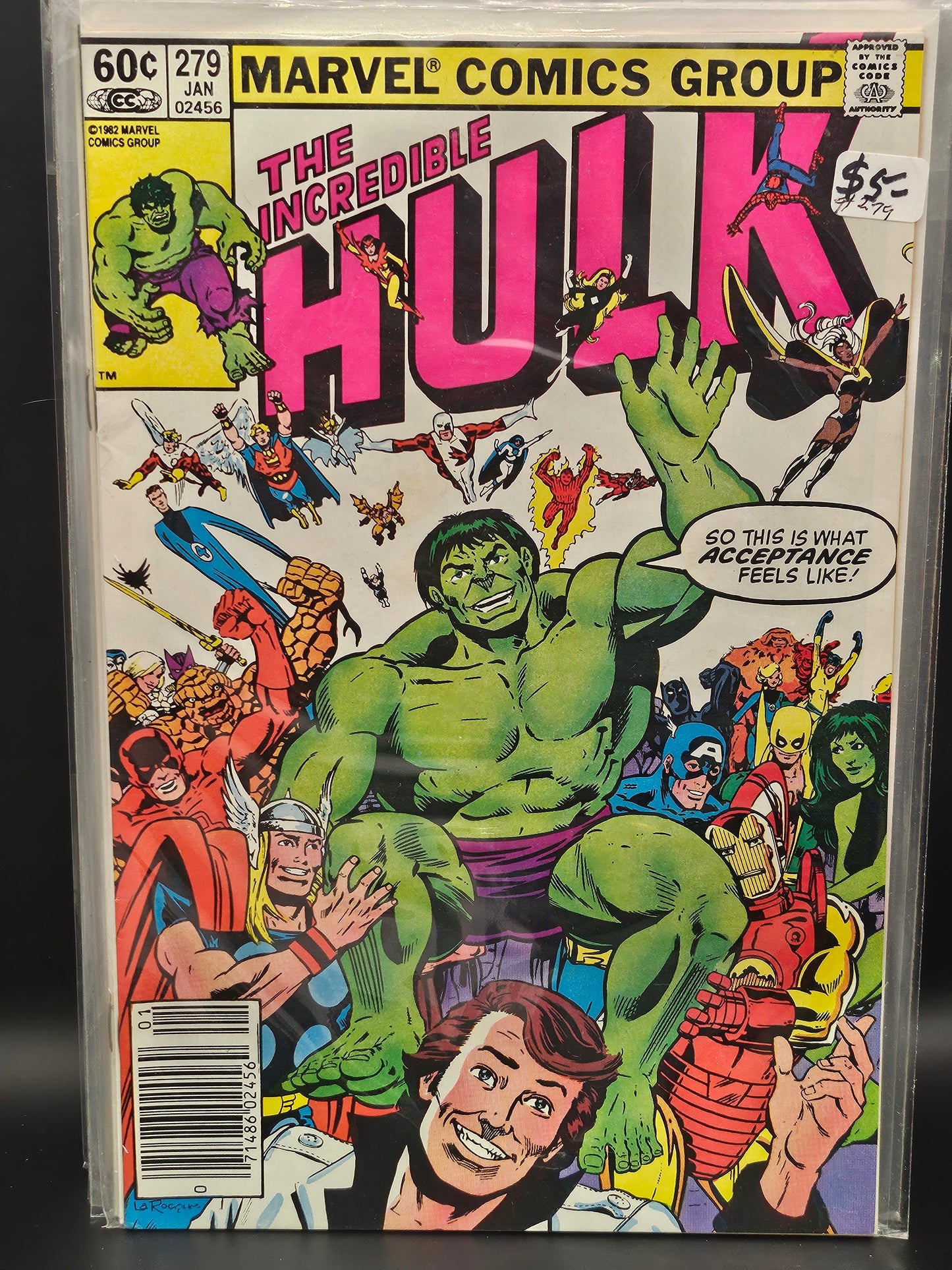 #279 Newsstand - Incredible Hulk (1962 Marvel 1st Series)