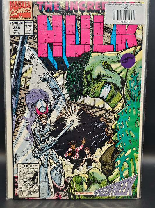#388d Incredible Hulk (1962 Marvel 1st Series)