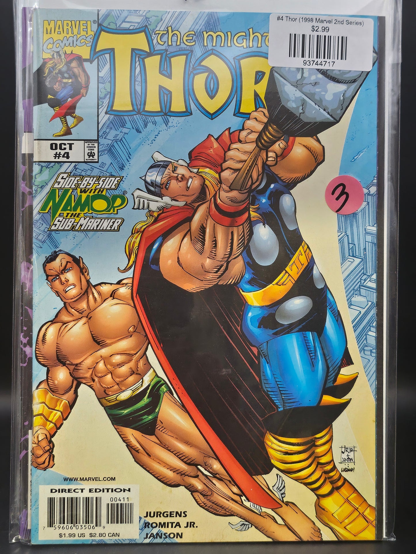 #4 Thor (1998 Marvel 2nd Series)