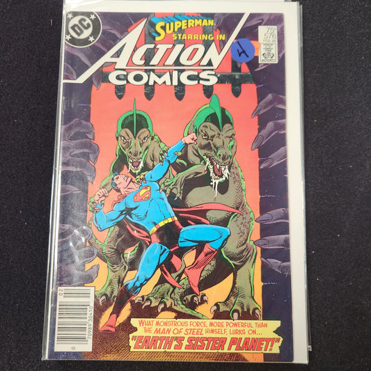 Action Comics #576 - Earth's Sister Planet (DC 1986)
