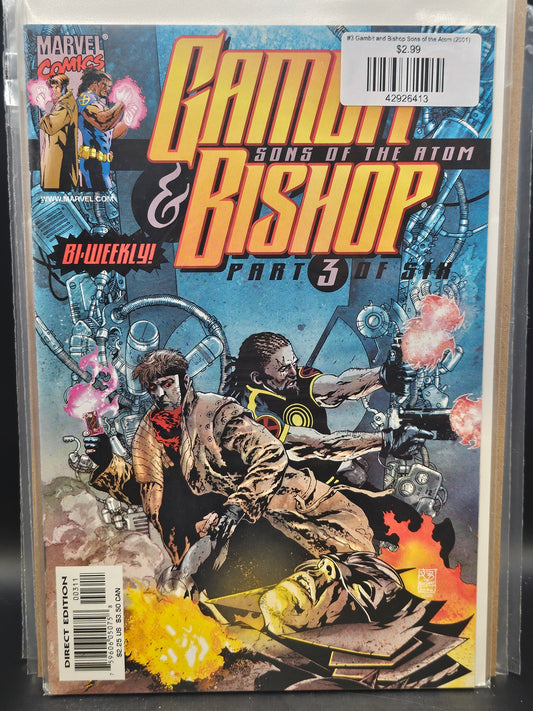 #3 Gambit and Bishop Sons of the Atom (2001)