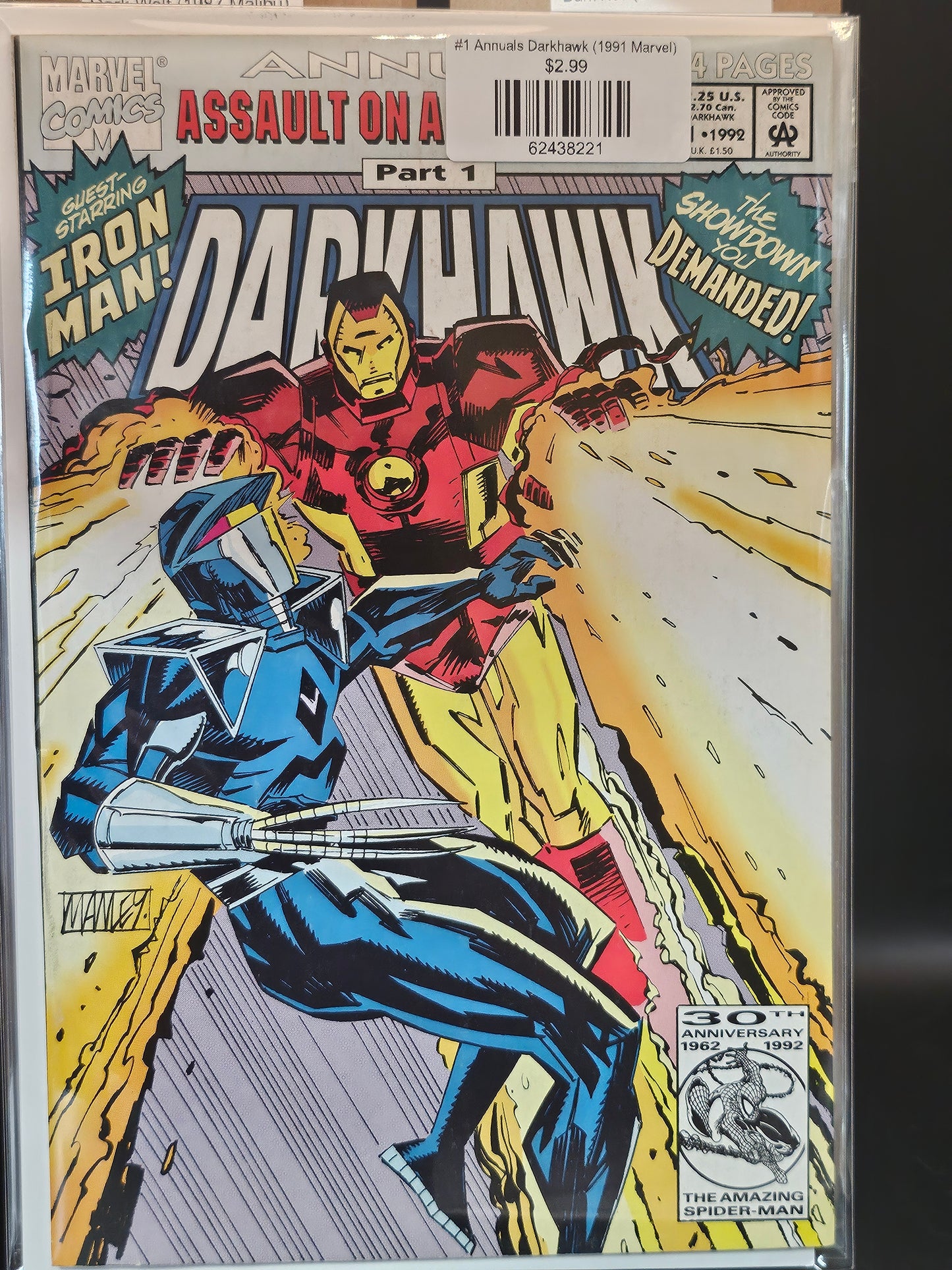 #1 Annuals Darkhawk (1991 Marvel)