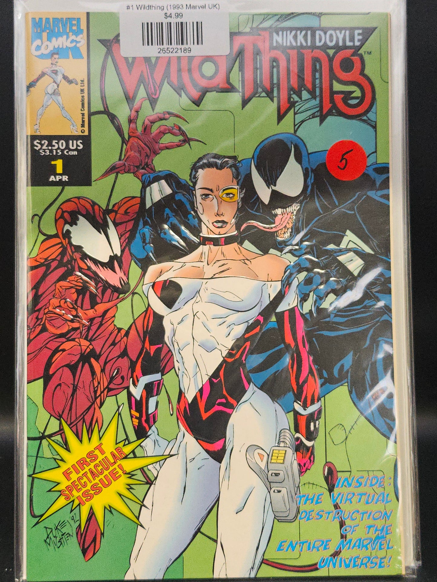 #1 Wildthing (1993 Marvel UK)