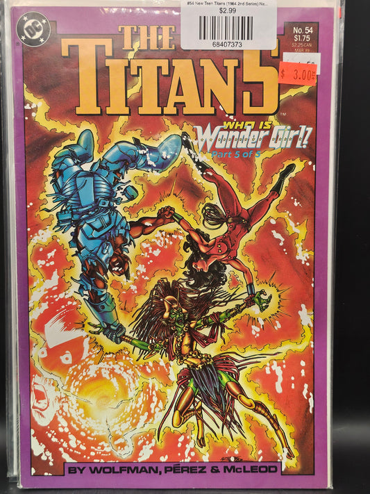 #54 New Teen Titans (1984 2nd Series) New Titans