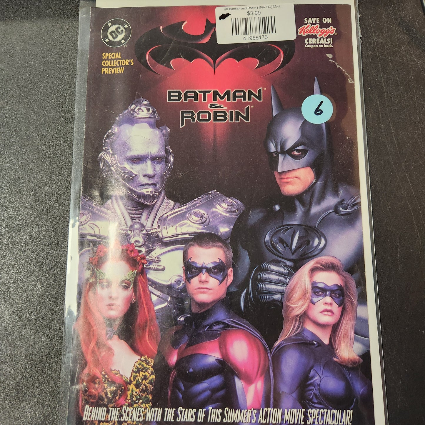 #0 Batman and Robin (1997 DC) Movie Adaptation Special Collectors Preview