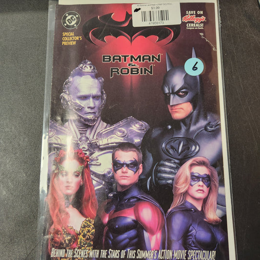 #0 Batman and Robin (1997 DC) Movie Adaptation Special Collectors Preview