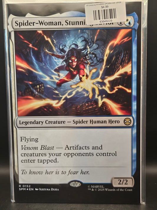 #2 (Justyna) AMAZING SPIDER-MAN: SPIDER-VERSITY (JUSTYNA DURA MAGIC: THE GATHERING VARIANT)