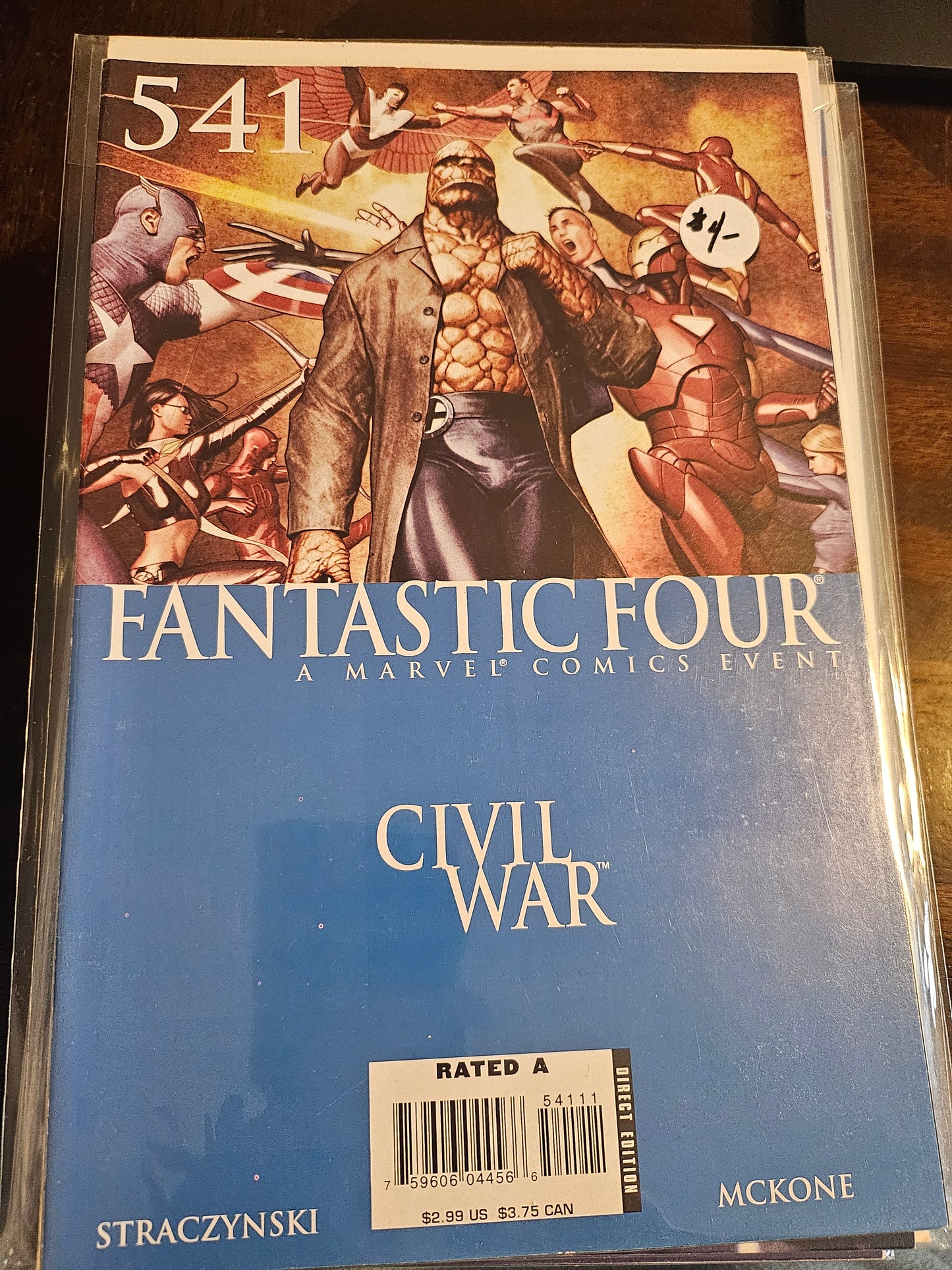 106.111 – Fantastic Four - #541 -2003-12