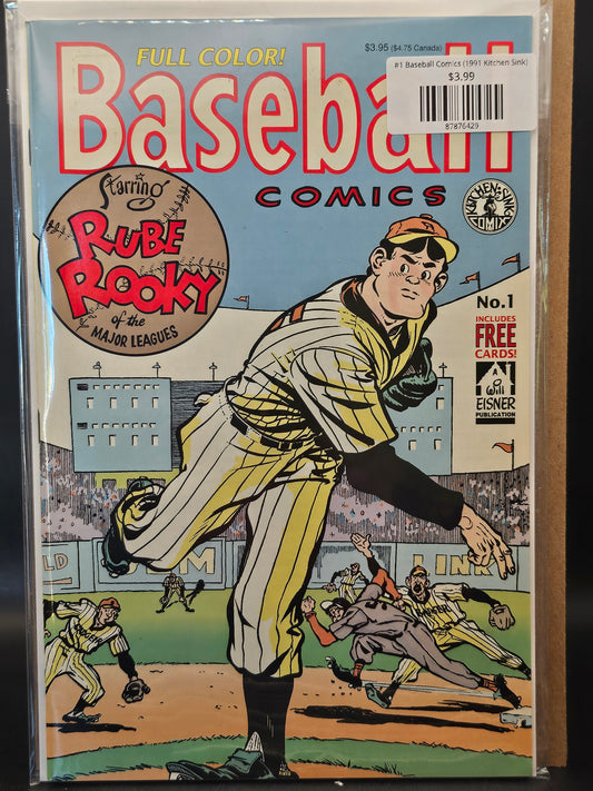 #1 Baseball Comics (1991 Kitchen Sink)