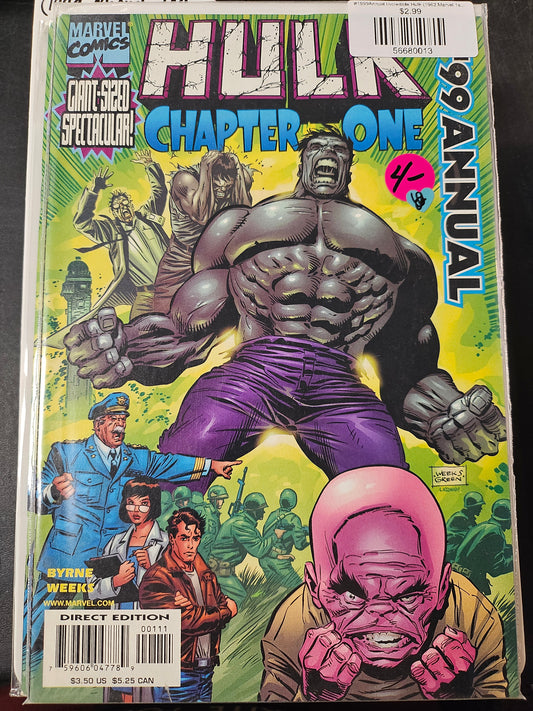 #1999Annual Incredible Hulk (1962 Marvel 1st Series)