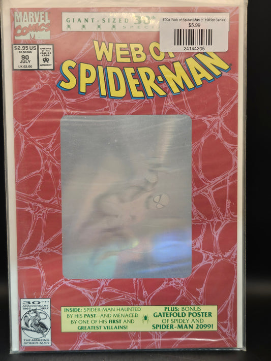 #90d Web of Spider-Man (1985 1st Series)