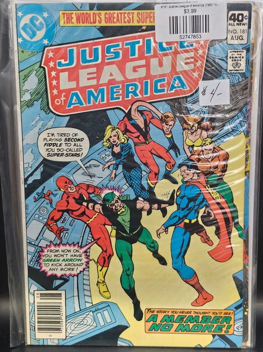 #181 Justice League of America (1960 1st Series)