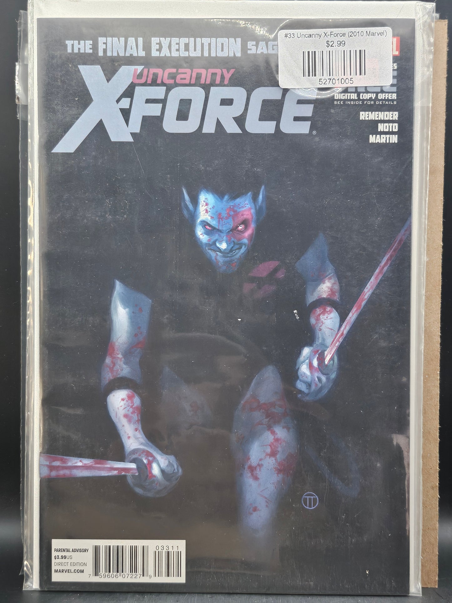 #33 Uncanny X-Force (2010 Marvel)