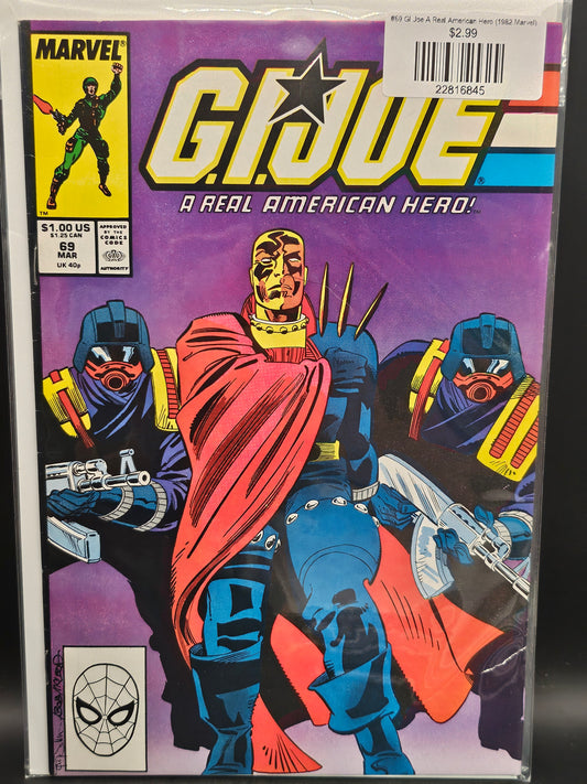 #69 GI Joe A Real American Hero (1982 Marvel)