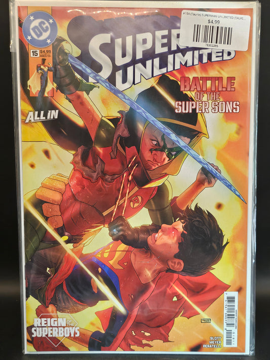 #15A (Taurin) SUPERMAN UNLIMITED (TAURIN CLARKE THE REIGN OF THE SUPERBOYS)