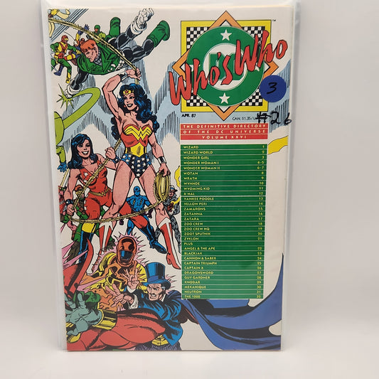 #26 - Who's Who The Definitive Directory of the DC Universe (1985)