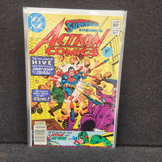 Action Comics #533 - Jimmy Olsen Sentenced to Death (DC 1982)