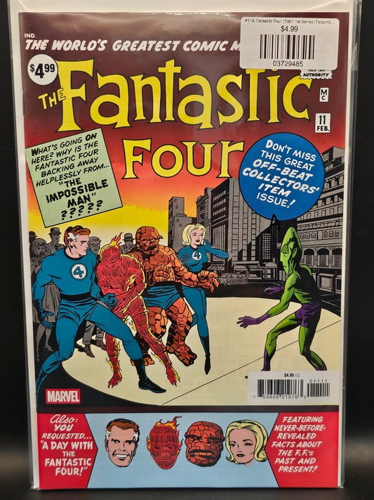#11A Fantastic Four (1961 1st Series) Facsimile Edition