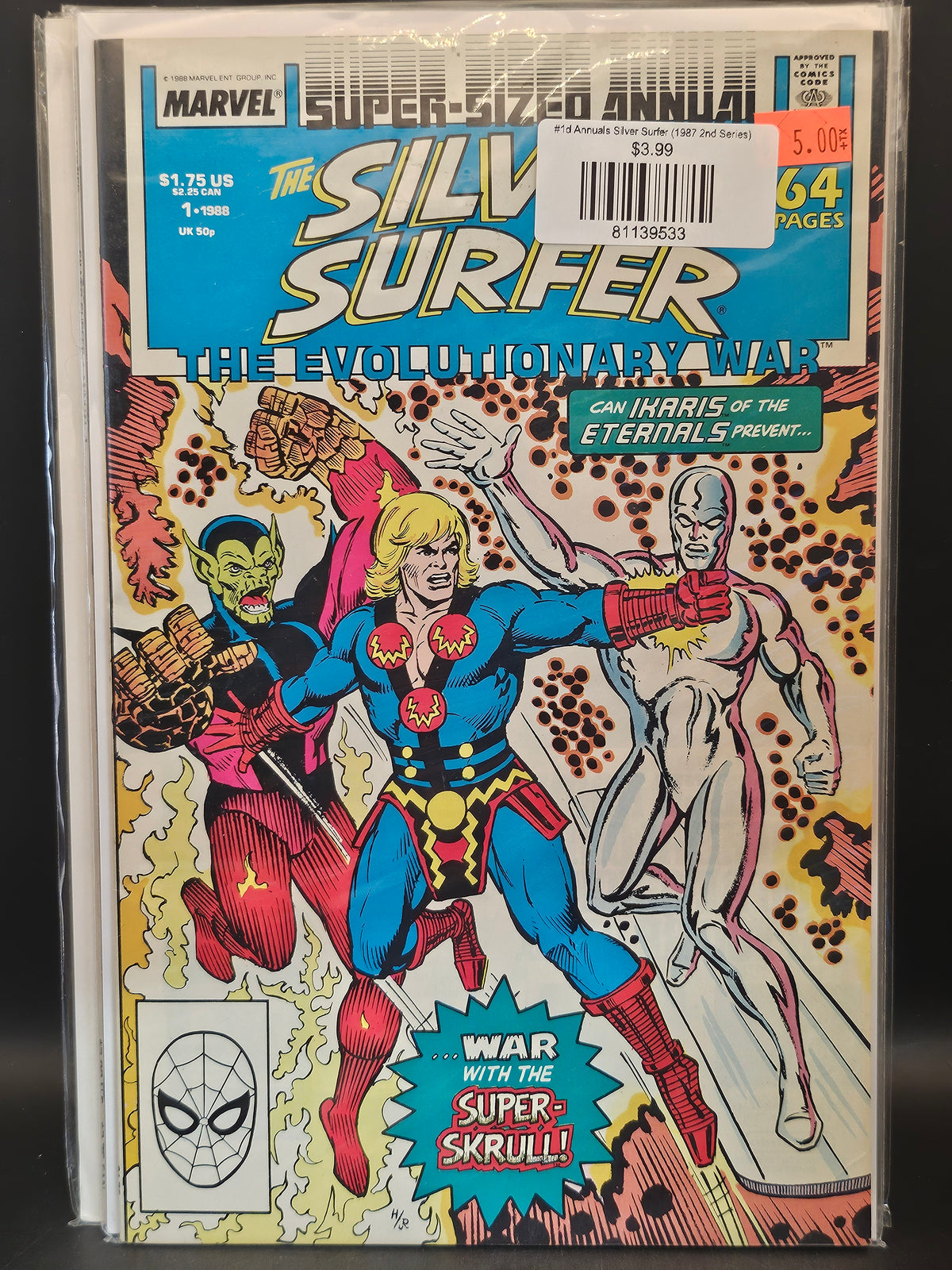 #1d Annuals Silver Surfer (1987 2nd Series)