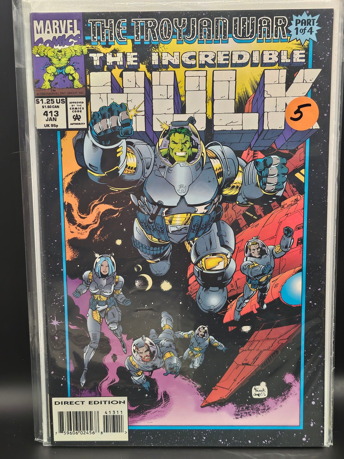 #413 Direct - Incredible Hulk (1962 Marvel 1st Series)