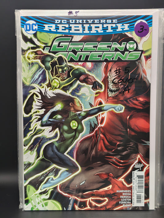 #5 Cover A - Green Lanterns (2016)
