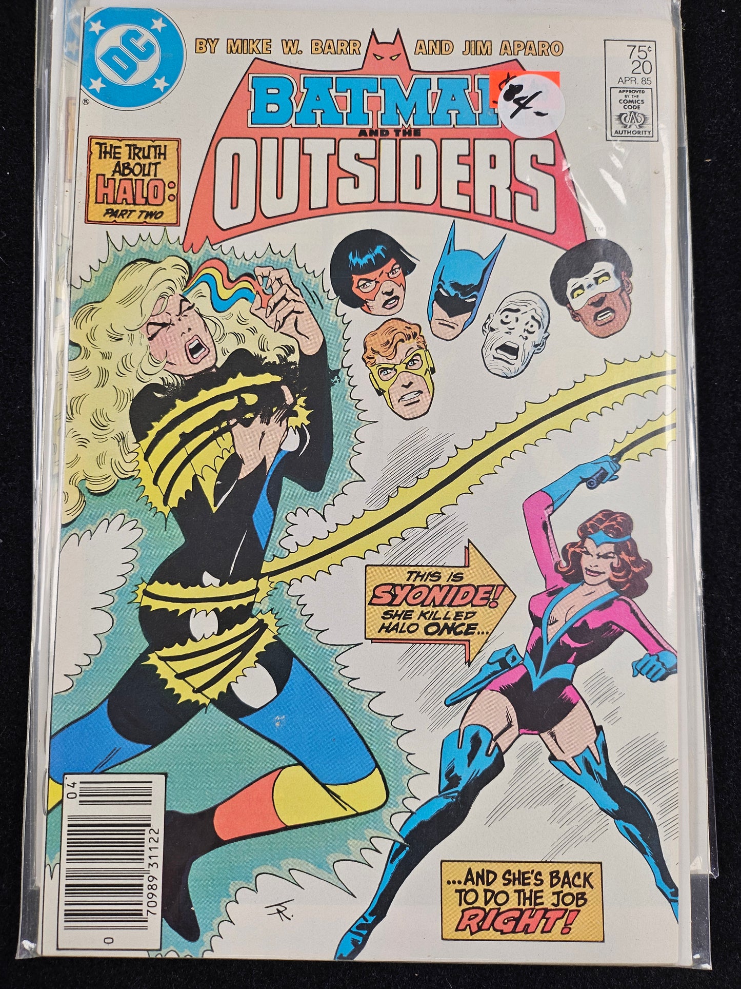 Batman and the Outsiders – DC Comics – (1983–1987) – Volume 1 – #20