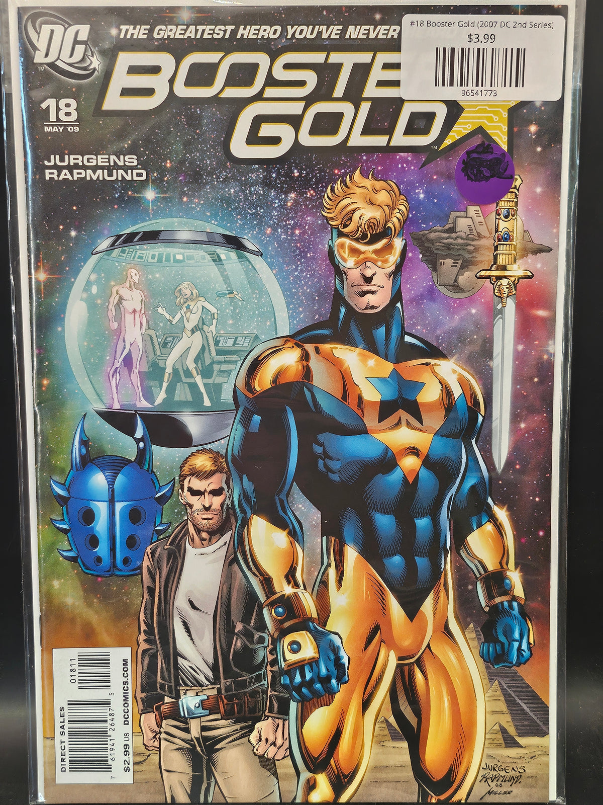 #18 Booster Gold (2007 DC 2nd Series)