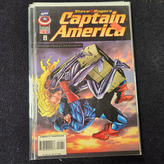 Captain America – Marvel – 1968–1996 – Volume 1 – Ongoing Series – #452