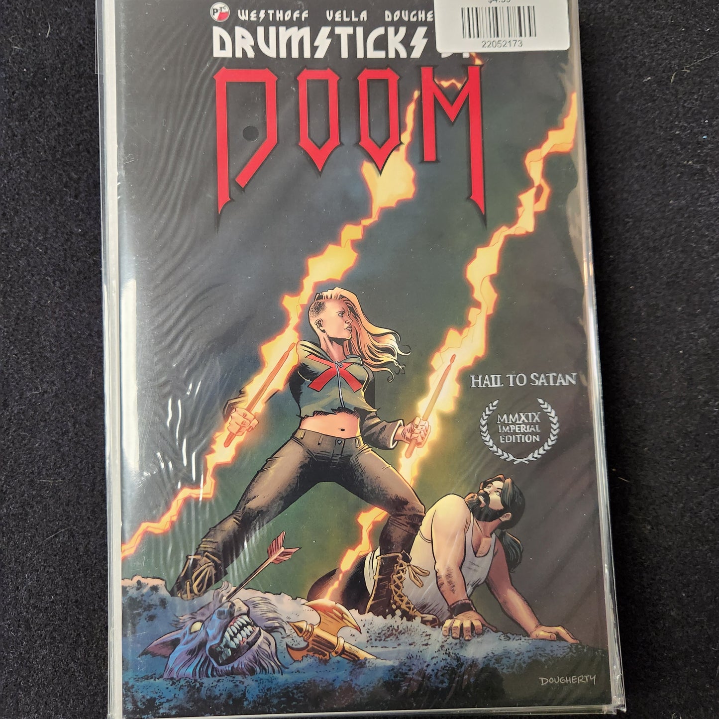 #3A (DAN DOUGHERTY) (OF 4) DRUMSTICKS OF DOOM