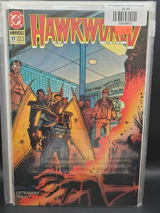 #17 Hawkworld (1990 2nd Series)
