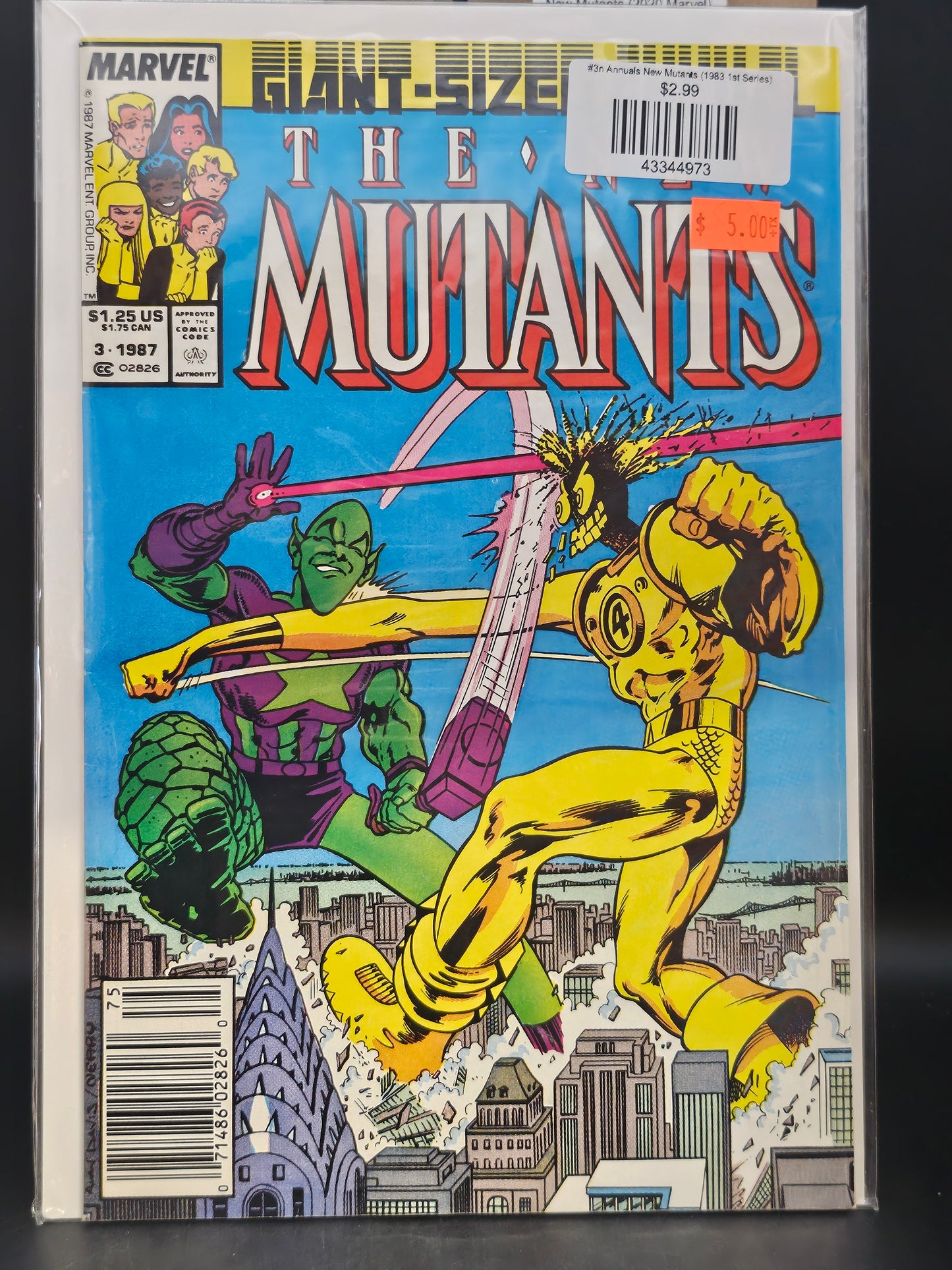 #3n Annuals New Mutants (1983 1st Series)