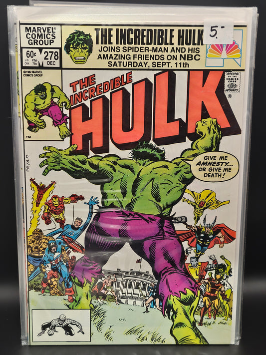 #278 - Incredible Hulk (1962 Marvel 1st Series)