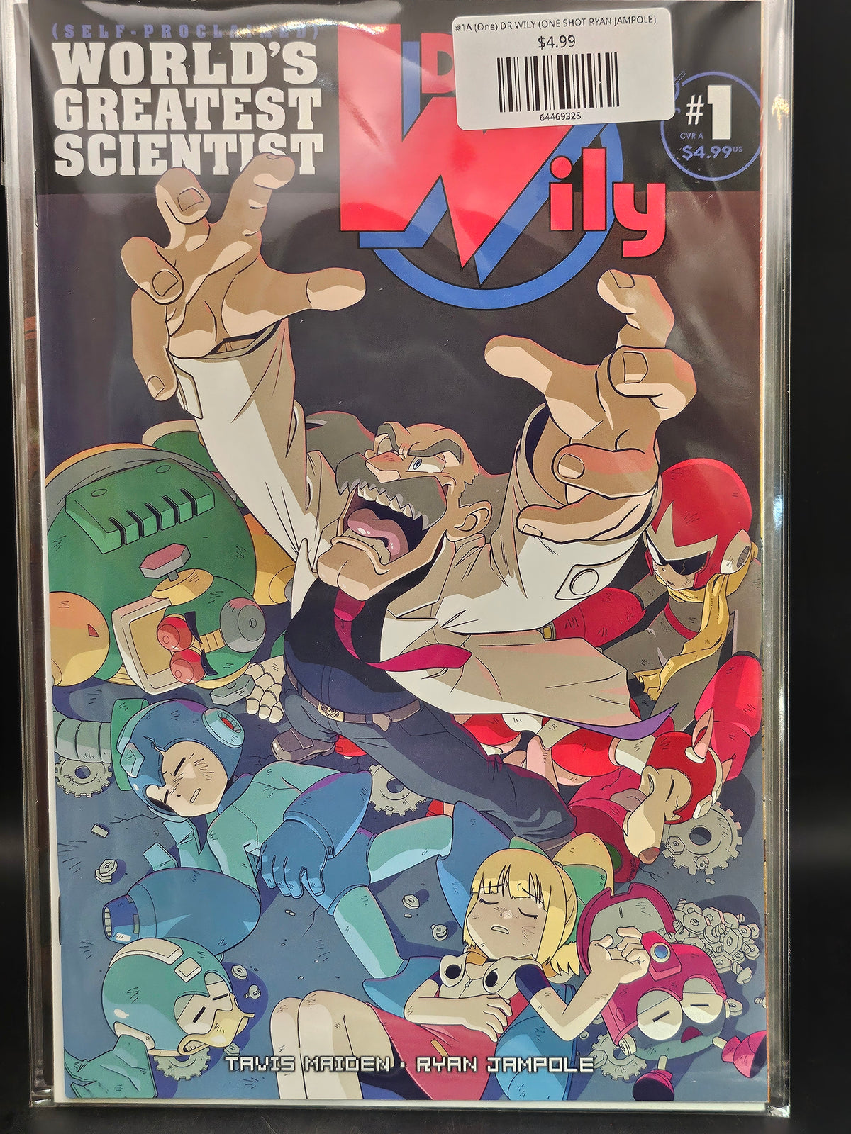 #1A (One) DR WILY (ONE SHOT RYAN JAMPOLE)