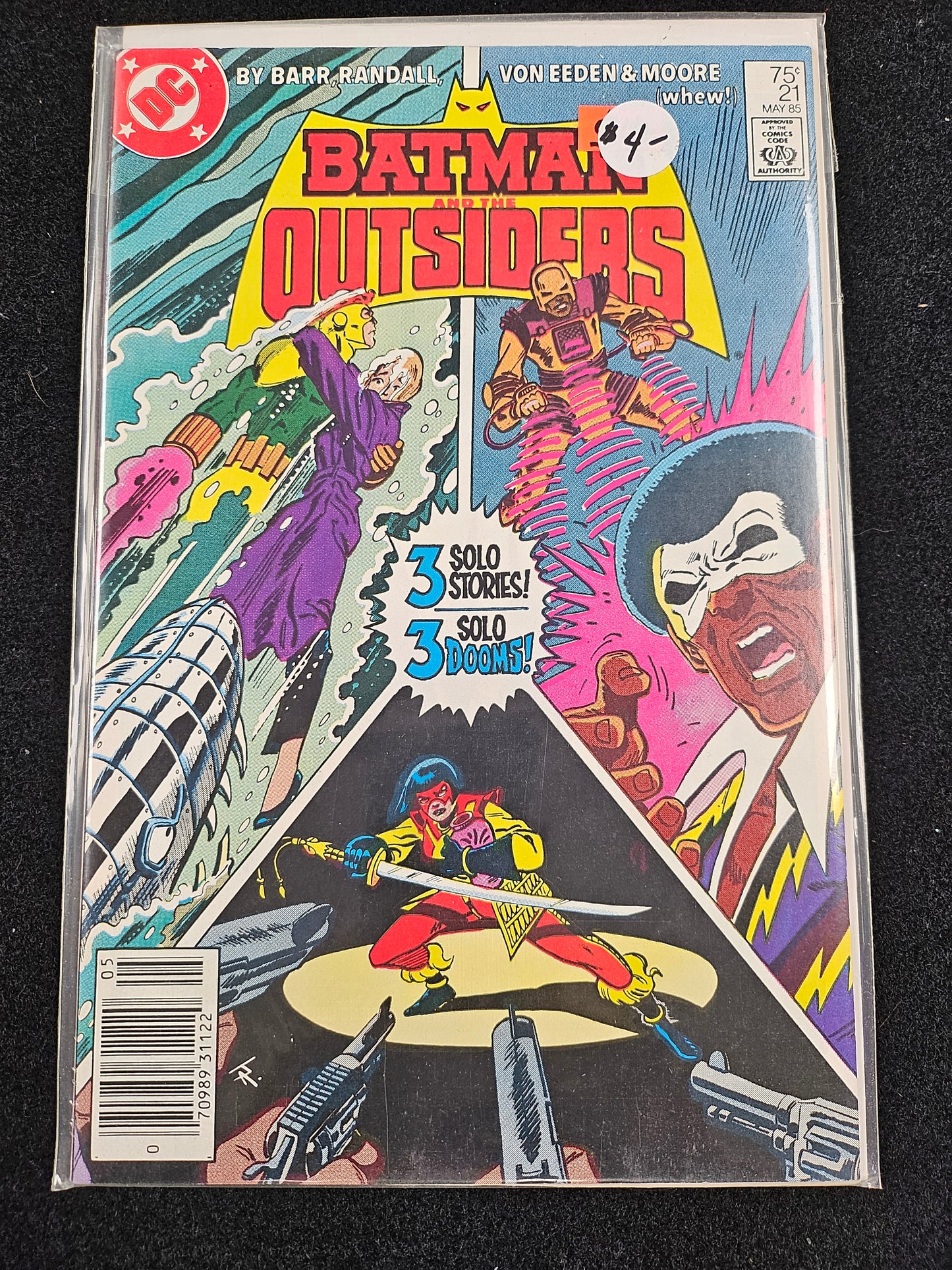 Batman and the Outsiders – DC Comics – (1983–1987) – Volume 1 – #21