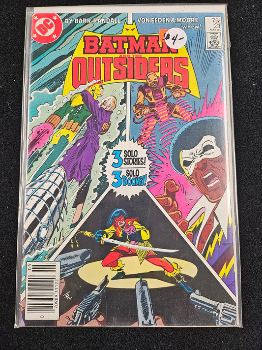 Batman and the Outsiders – DC Comics – (1983–1987) – Volume 1 – #21
