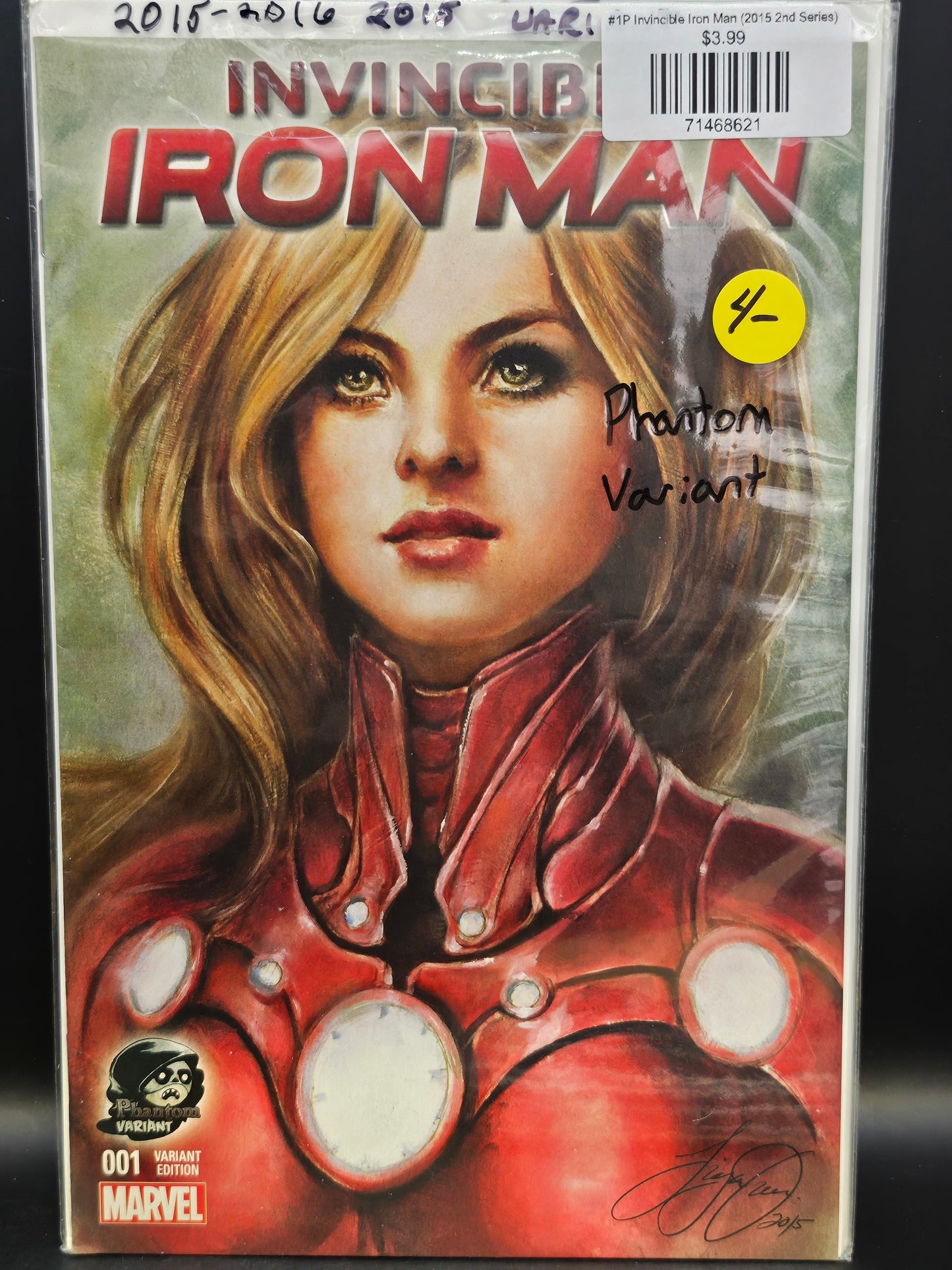 #1P Invincible Iron Man (2015 2nd Series)