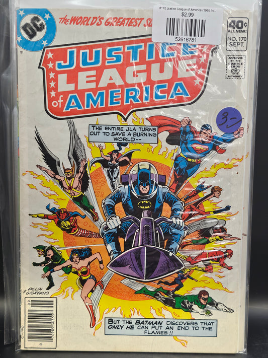 #170 Justice League of America (1960 1st Series)