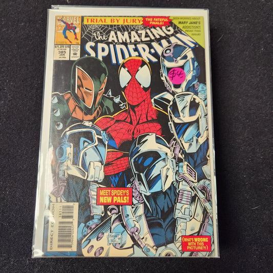 Amazing Spiderman V1 1963–1998 #385 (1993) — Trial by Jury: The Fateful Finale