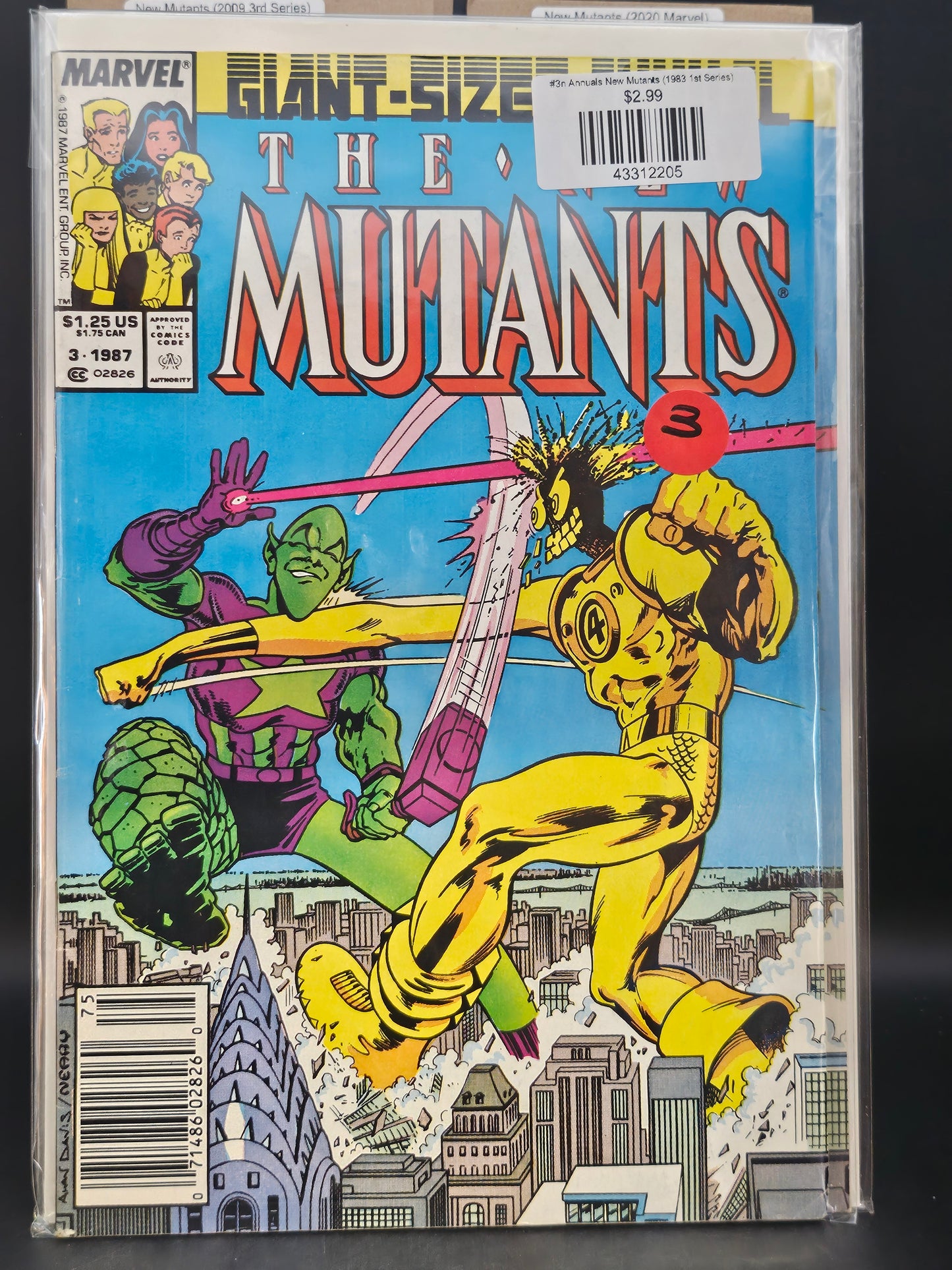 #3n Annuals New Mutants (1983 1st Series)