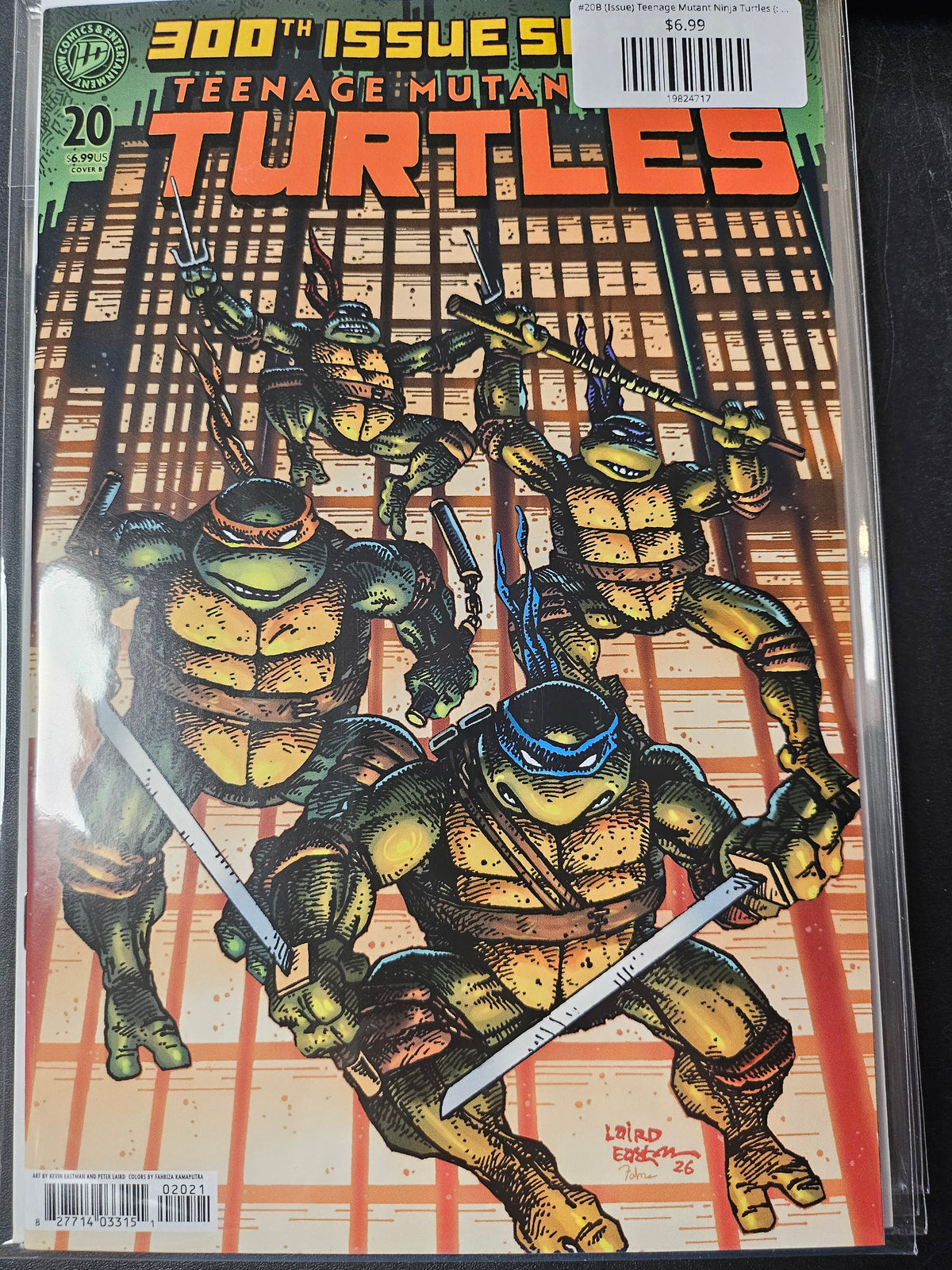 #20B (Issue) Teenage Mutant Ninja Turtles (: 300th Issue Special Eastman & Laird)