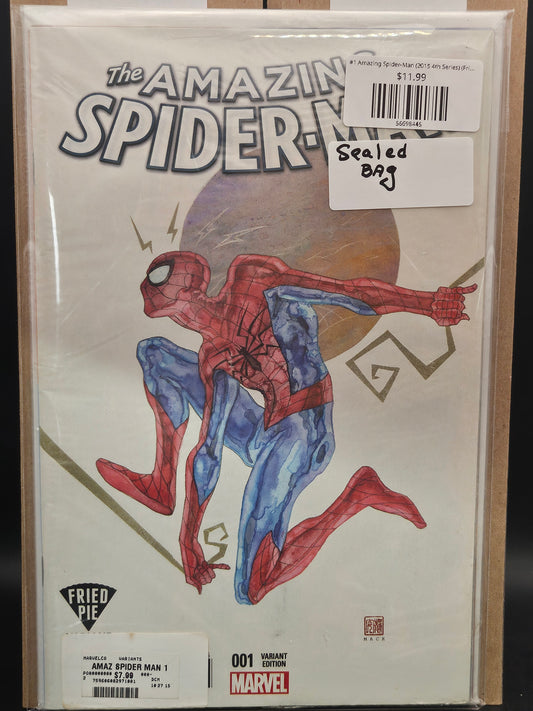 #1 Amazing Spider-Man (2015 4th Series) (Fried Pie Variant)