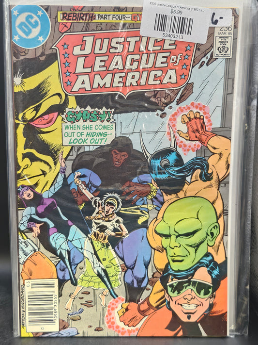 #236 Justice League of America (1960 1st Series)