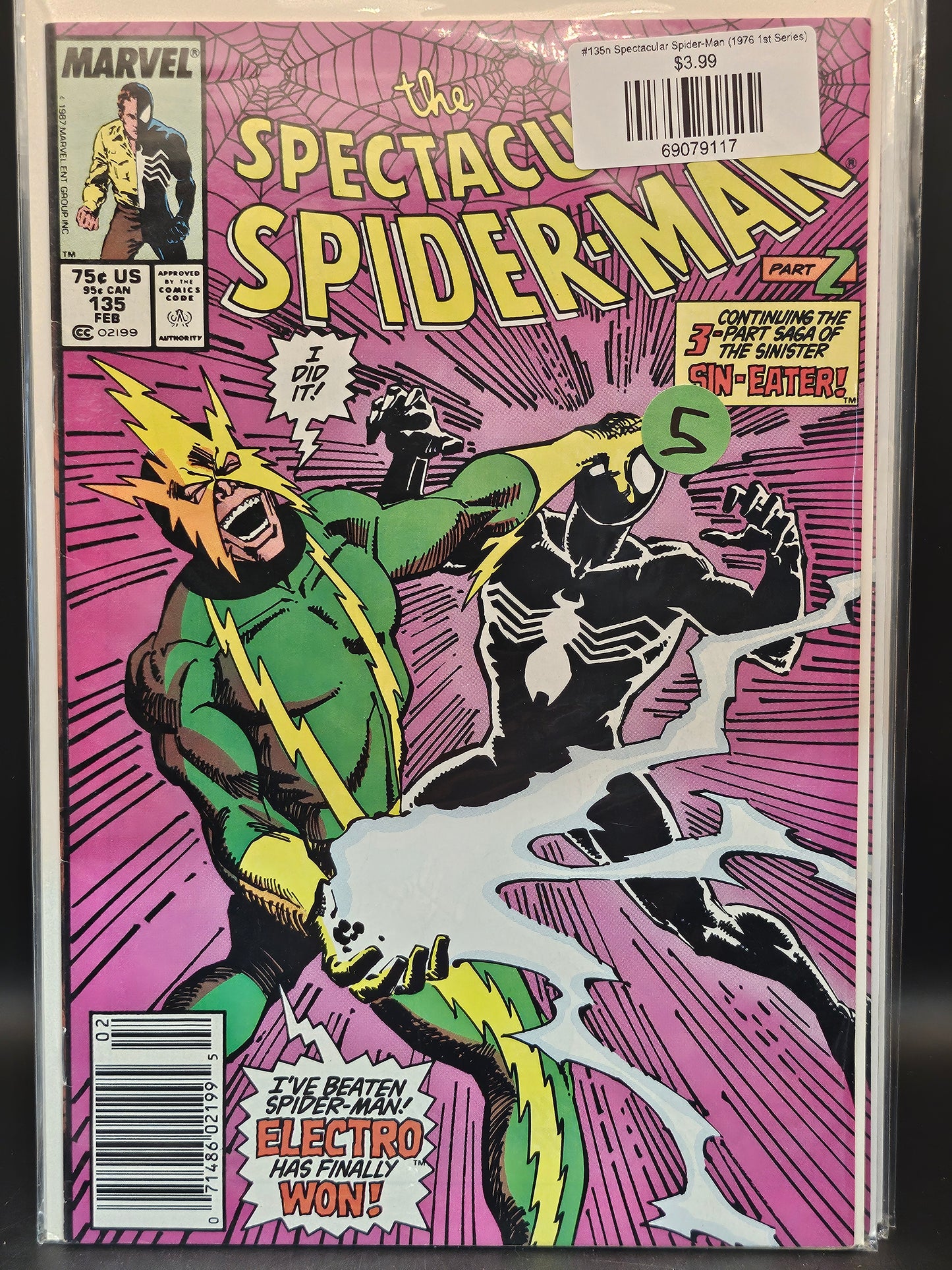 #135n Spectacular Spider-Man (1976 1st Series)