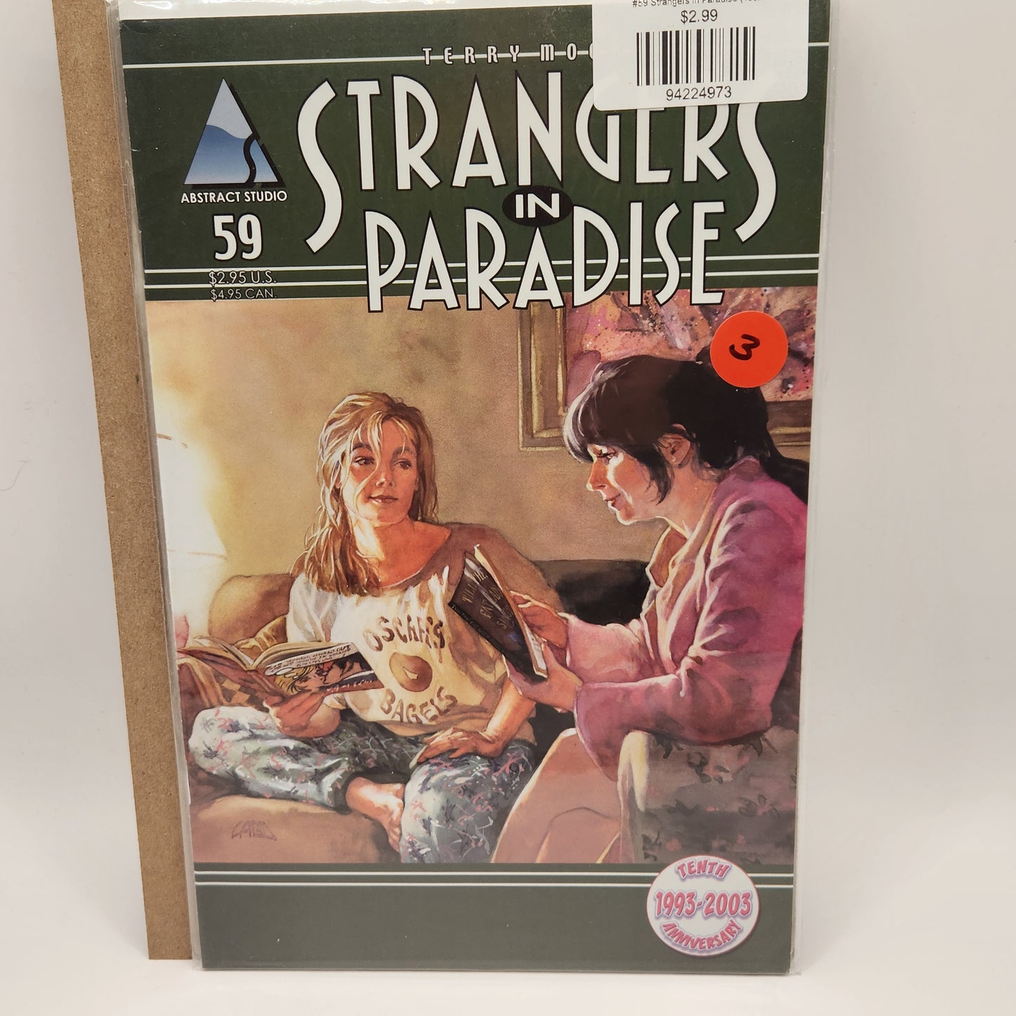 #59 Strangers in Paradise (1996 Homage/Abstract)
